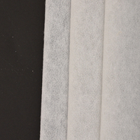 Entoilage thermocollant non tissé en polyester à double pointure, très demandé