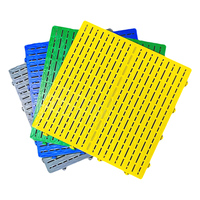 Carreaux de sol antidérapants en plastique pour salle d'exposition de garage intérieur et extérieur de qualité supérieure