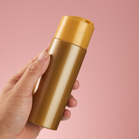 Bouteille à bouchon large de 100 ml, 200 ml, 250 ml pour lotion, shampoing, après-shampoing, gel douche, couleur personnalisée, logo, étiquette, autocollant, vente en gros, en vrac