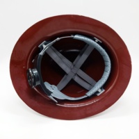 Casque de sécurité en fibre de verre à visière intégrale robuste pour lampe minière, industrie des tunnels miniers, avec système de serrage à cliquet - Cascos de Seguridad