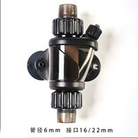 Diffuseur de CO2 en céramique+ABS de précision INTESE pour aquariums plantés, diffusion ultra-fine en aquarium, diffuseur externe de précision