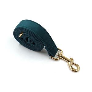 Nouvelles idées de produits 2024 affaires mode chien laisse crochet haute qualité classique velours chien laisses en gros coloré laisses pour animaux de compagnie - Product Image 4