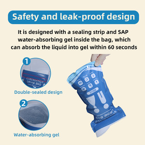 Hot Selling <strong>Barf</strong> <strong>Bags</strong> for the Car Disposable Emergency Outdoor Urine <strong>Bag</strong> Portable 850CC Emergency Urine <strong>Bag</strong> - Product Image 5