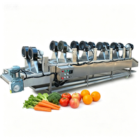 Machine de séchage et de déshydratation automatique à air froid continu pour légumes et fruits lavés sur ligne de production