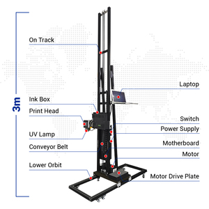 Bức Tranh Tường Máy In UV Mực 3D Dọc 3D Tường Máy In UV Tường Máy In Máy Tường Máy In - Product Image 2