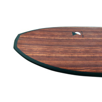 Vente en gros de planche en fibre de verre Oem planche de surf en mousse Eps Core couleur personnalisée planche courte en bambou avec ailerons en plastique