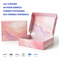 Caja de Envío de Cartón Corrugado Plegable para Cosméticos y Ropa, Ecológica, de Buena Calidad, con Logotipo Personalizado