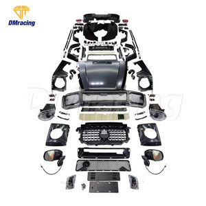 Mise à niveau vers W464 Bra-bus PP Kits de carrosserie pour Mercedes Benz Classe G W463 G800 Ancien à Nouveau G350 G500 G55 <span class=keywords><strong>AMG</strong></span> <span class=keywords><strong>G63</strong></span> 2005-2018 - Product Image 1