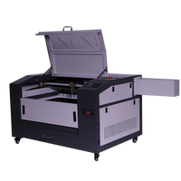 29% korting CNC CO2 Lasermachine Watergekoelde Tafelmodel Lasergraveermachine 3D-printer voor Hobbygebruik Steen Metaal Kunststof Glas