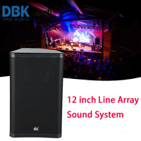 Haut-parleur de sonorisation professionnel 12 pouces à deux voies pleine gamme 400W RMS, design portable, pour home cinéma et soirées, en bouleau de la Baltique