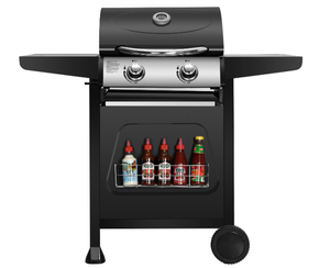 Parrilla de Gas profesional para barbacoa, parrilla comercial con gabinetes, ruedas, Teppanyaki - Product Image 1