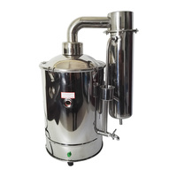 Destilador de Agua Eléctrico Laboao de 20L de Acero Inoxidable con Control Automático