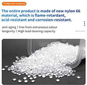 Collier de Serrage en Plastique, Serre-Câbles en Nylon, Fabricant, Vente en Gros de Chine, Couleurs Blanc et Noir - Product Image 3