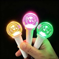 Porte-clés Mini Bâton Lumineux LED Personnalisable avec LOGO d'Artiste, pour Concerts d'Idoles, Bâton Lumineux de Fan, Fabrication en Usine