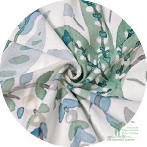 Cortinas personalizadas con estampado de terciopelo Soluciones de cortinas a medida Cortinas a medida Decoración de la habitación del hotel - Product Image 3