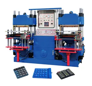 Machine de fabrication de couverture de clavier en silicone/machine de fabrication de clavier numérique en silicone/machine de vulcanisation hydraulique à chaud