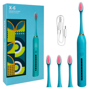 Cepillo de Dientes Eléctrico Sonic Recargable Automático Ultrasónico Cerdas de Piel Suave 6 Modos Cepillo de Dientes Eléctrico Etiqueta Privada - Product Image 1