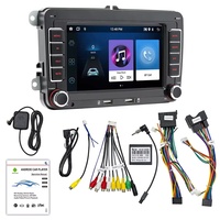 7 "2 Din HD Car Media Video RDS Airplay Car Radio Wireless CarPlay Android Auto Audio estéreo para VW/Seat/Skoda/Passat/Golf/Polo