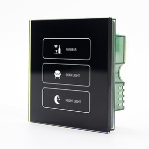 Interruptor Táctil Inteligente WIFI TUYA de 4 Canales, 220-240V, con Cristal Templado 18D, Diseño Exclusivo GTD - Product Image 1