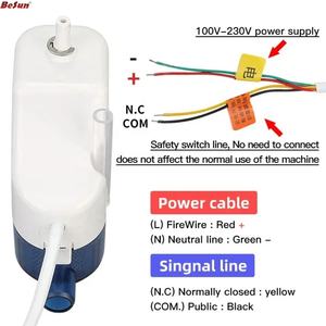 <span class=keywords><strong>Pompe</strong></span> <span class=keywords><strong>de</strong></span> drainage pour climatiseur, débit 24L/H, dispositif <span class=keywords><strong>de</strong></span> drainage automatique d'angle et <span class=keywords><strong>pompe</strong></span> <span class=keywords><strong>de</strong></span> <span class=keywords><strong>relevage</strong></span> des condensats pour climatisation centralisée - Product Image 4