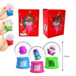 Promotion Noël : Globe à neige Squishy anti-stress, jouet sensoriel pour le soulagement de l'anxiété, idéal comme cadeau de Noël ou jouet promotionnel - Product Image 2