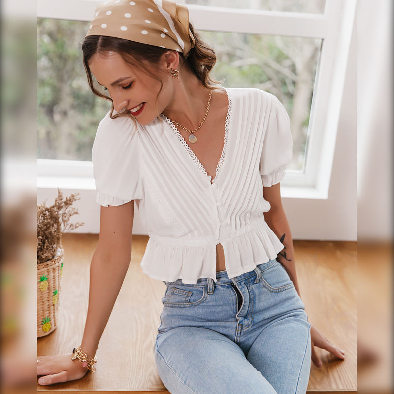 Blusas Bonitas Blancas on Sale, SAVE 42% ecuries.ch