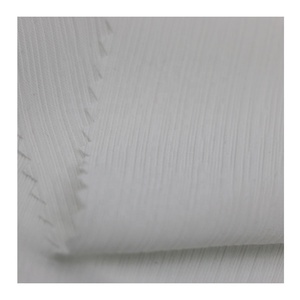 Nouveau <span class=keywords><strong>tissu</strong></span> chinois en Polyester 100D, combinaison de mousseline de soie froissée blanche, <span class=keywords><strong>tissu</strong></span> en mousseline de soie plissée - Product Image 4