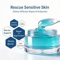 Masque Gel Rafraîchissant au Peptide de Cuivre GHK-Cu Marque Blanche – Réparation de la Barrière Cutanée, Apaisant Après-Soleil, Hydratant, Raffermissant – Fabrication OEM Personnalisée