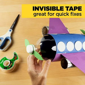 Scotch Tape 119 , 1/2 pulgadas x 800 pulgadas, 1 núcleo dispensador, <span class=keywords><strong>transparente</strong></span> y <span class=keywords><strong>transparente</strong></span> 144 rollos/caja - Product Image 4