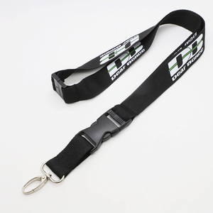 Promotional Polyester Neck Strap Lanyards With Logo Custom Breakaway Buckle Lanyards