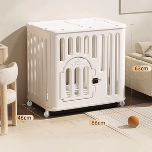 Niche d'intérieur tout-en-un pour chiens <span class=keywords><strong>de</strong></span> petite et moyenne taille, lit et villa pour chats, toilettes et meubles pour animaux domestiques. - Product Image 4