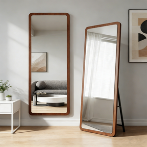 Grand miroir <span class=keywords><strong>mural</strong></span> de pleine longueur, miroir <span class=keywords><strong>moderne</strong></span> en verre sur pied pour salon, grand miroir vintage sur pied, <span class=keywords><strong>cadre</strong></span> de sol - Product Image 4