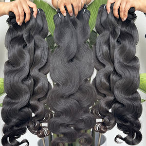 Vente en gros 12A Super Double étirage Extensions de cheveux bruts vietnamiens Vague naturelle Boucles italiennes Loose Deep Super Wave - Product Image 2