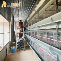 Cage à poulettes de type H, cage d'élevage automatique pour poussins pondeuses d'un jour, équipement d'élevage de poussins
