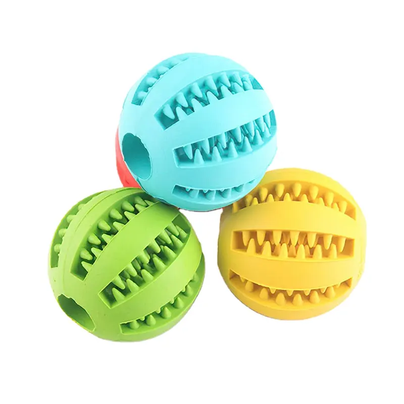 Kleines Spielzeug für Hund Haustier Dekompression Schleifen Leckage Futter Ball Hundes pielzeug