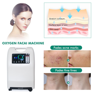 Machine professionnelle de pulvérisation d'oxygène à haute fréquence, concentrateur d'oxygène à dôme <span class=keywords><strong>Oxyjet</strong></span>, Machine faciale pour les soins de la peau - Product Image 2