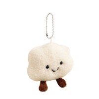 Pendentif porte-clés de poupée en peluche douce créative léger et mignon petit cadeau pour vêtements sac accessoires lot article