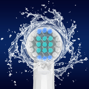 Cepillo de dientes de viaje con alimentación por USB, cabezal redondo blanco ecológico, cabezal de cepillo de dientes reemplazable para uso doméstico, 2 unidades - Product Image 1