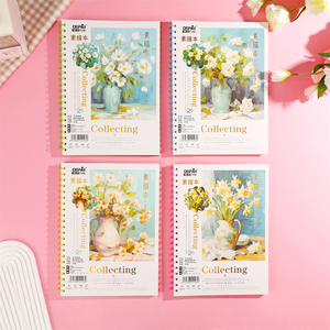 Blocco da <span class=keywords><strong>Disegno</strong></span> Depai A4 con Spirale, 45 Fogli, Carta da <span class=keywords><strong>Disegno</strong></span> Bianca 100GSM, Vari Design di Copertina, Blocco per Schizzi Artistici per Studenti - Product Image 6