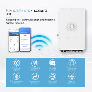 Inversor Solar Híbrido Deye Ip65 Mppt, Inversor de Energia Solar Híbrido Deye Trifásico de 5Kw 6Kw 8Kw 6.2Kw 10Kw 12Kw 16 Kw Para a UE - Product Image 2