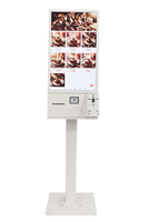 Kiosque de commande en libre-service alternatif de 27 pouces pour LG In-Cell Touch et lecteur de codes-barres en option avec fonction SDK