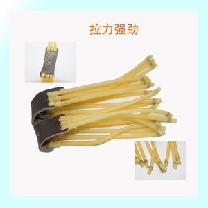Ensemble de 3050 élastiques à trois brins pour accessoires de lance-pierres traditionnels, durables, à six brins - Product Image 3