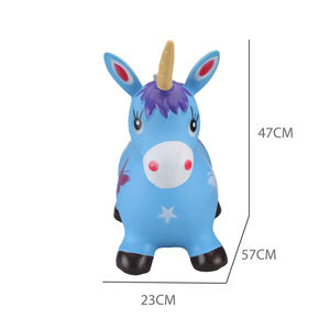 Jouets gonflables en PVC pour enfants, d'intérieur et d'extérieur, jouet gonflable, <span class=keywords><strong>licorne</strong></span> sautante - Product Image 6