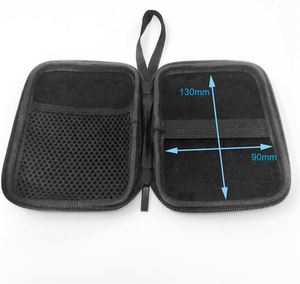 Hard Drive Case Portable Shockproof EVA Zipper Closure Carry Pouch External Hardrive <b>Cables</b> Lightweight Protective 2.5 Inch - Product Image 2
