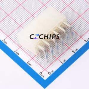 ZX-5557-4.2-2-6PWZ Wire-to-Board Pin Header Bent Lead Through Hole,P=4.2mm 2x6P 4.2mm Right Angle Insert Mini-Fit (MX 4.2) - Product Image 2