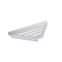 Étagère d'angle moderne en acier inoxydable 304 à simple couche, capacité de charge de 10 jin, pour salle de bain, cuisine, douche