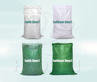 Sac tissé en PP à vente chaude directe usine, impression de logo personnalisé, pour riz, maïs, farine, engrais, sac en polypropylène