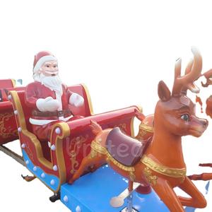 Parque De Atracciones juego mecánico <span class=keywords><strong>tren</strong></span> electricoAl Aire Libre Equipo Atracciones <span class=keywords><strong>Tren</strong></span> De Navidad Con Via En Venta - Product Image 1