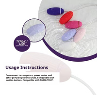 Kabelloser Aufladbarer Mini-Vibrator Magnetisches Aufladen 10-Modi Wasserdichter Silikon Nicht-Gleitender Weiblicher Orgasmus G-Punkt-Stimulator