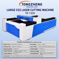 Tounjen 1325 Máquina de Corte y Grabado Láser CO2 de Alta Precisión CNC con Refrigeración por Agua Leadshine para Corte de Acrílico y Materiales No Metálicos